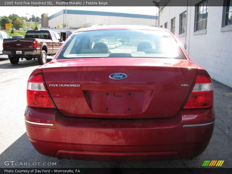 Redfire Metallic / Pebble Beige 2005 Ford Five Hundred SEL