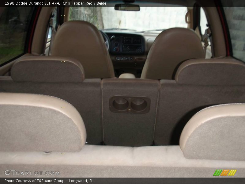 Chili Pepper Red / Beige 1998 Dodge Durango SLT 4x4