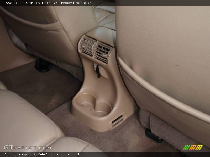 Chili Pepper Red / Beige 1998 Dodge Durango SLT 4x4