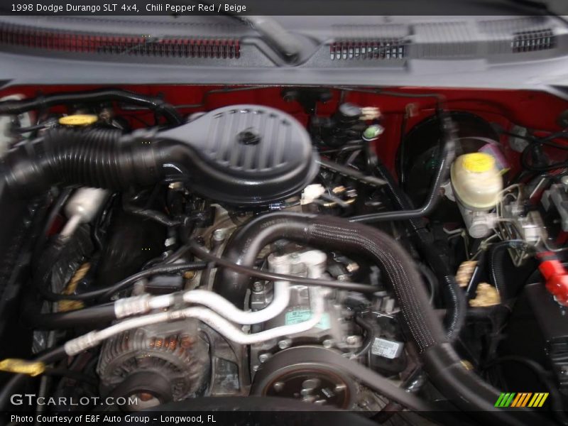 Chili Pepper Red / Beige 1998 Dodge Durango SLT 4x4