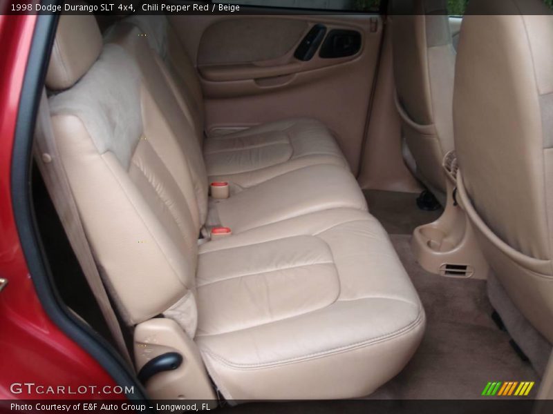 Chili Pepper Red / Beige 1998 Dodge Durango SLT 4x4