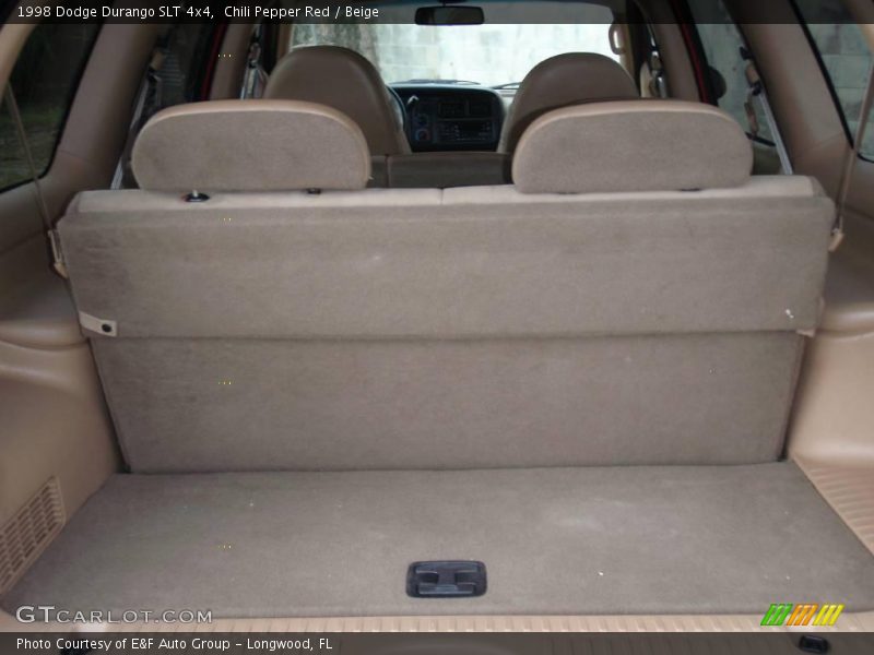 Chili Pepper Red / Beige 1998 Dodge Durango SLT 4x4