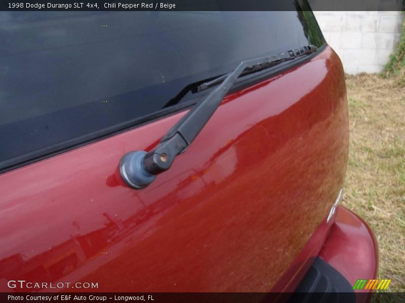 Chili Pepper Red / Beige 1998 Dodge Durango SLT 4x4