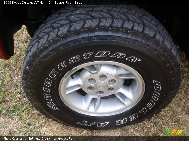 Chili Pepper Red / Beige 1998 Dodge Durango SLT 4x4