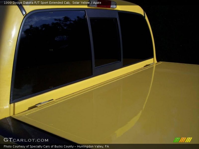 Solar Yellow / Agate 1999 Dodge Dakota R/T Sport Extended Cab