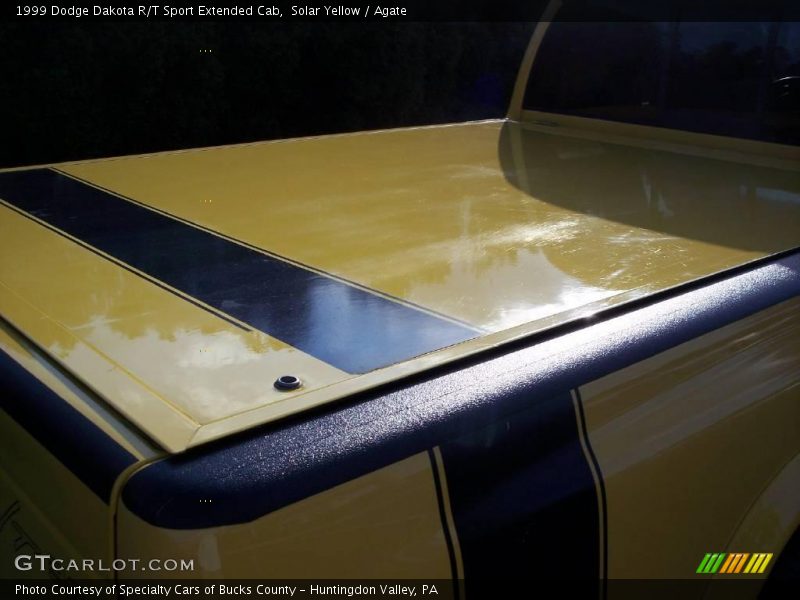 Solar Yellow / Agate 1999 Dodge Dakota R/T Sport Extended Cab