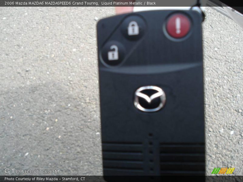 Liquid Platinum Metallic / Black 2006 Mazda MAZDA6 MAZDASPEED6 Grand Touring