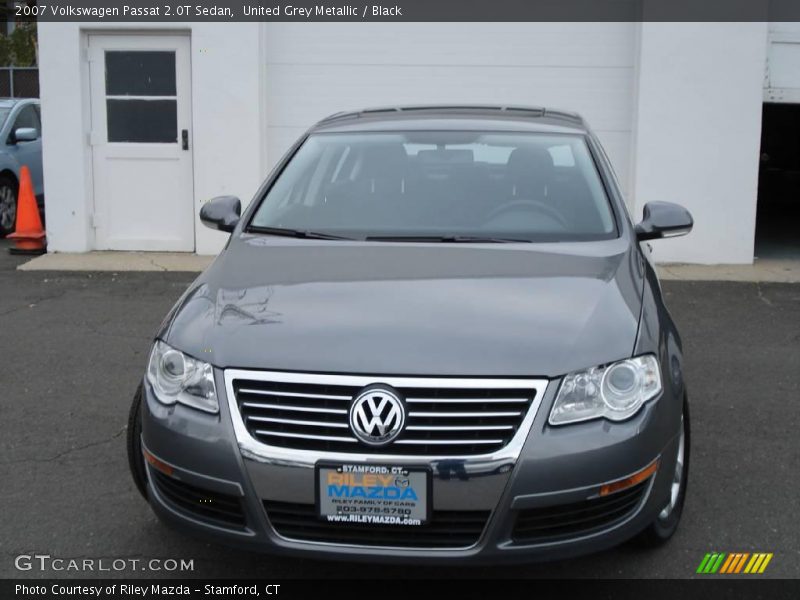 United Grey Metallic / Black 2007 Volkswagen Passat 2.0T Sedan