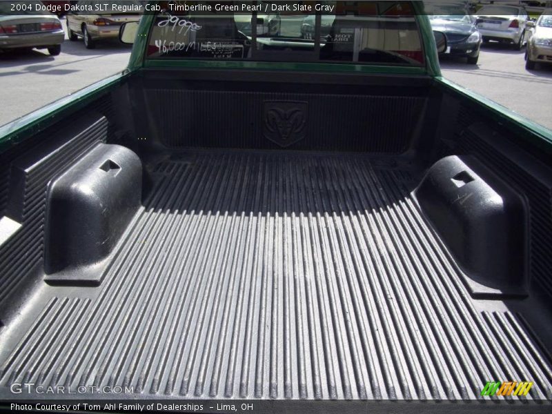 Timberline Green Pearl / Dark Slate Gray 2004 Dodge Dakota SLT Regular Cab