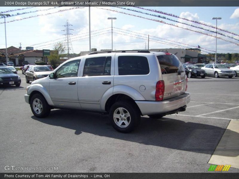 Brilliant Silver Metallic / Medium Slate Gray 2004 Dodge Durango SLT 4x4