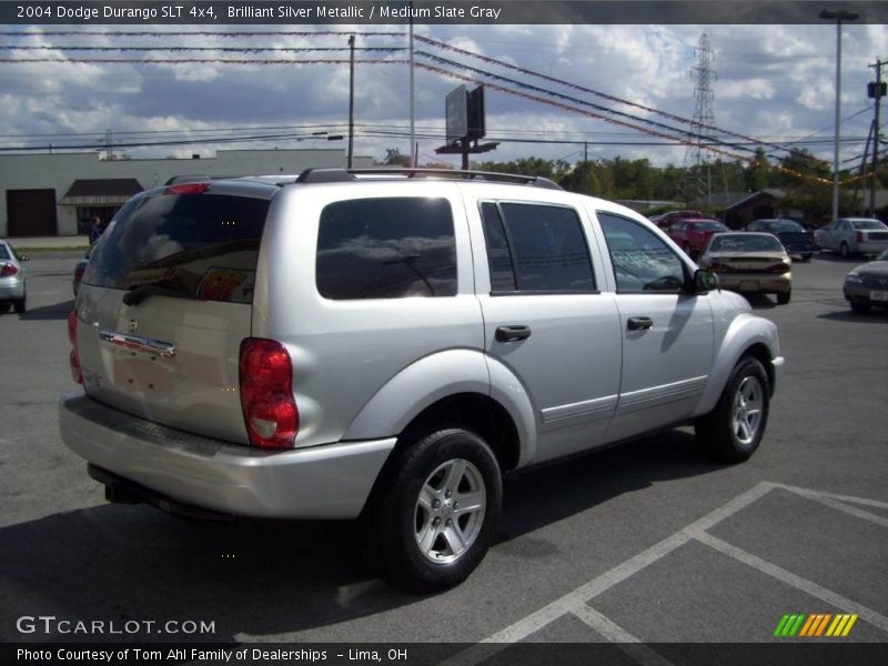 Brilliant Silver Metallic / Medium Slate Gray 2004 Dodge Durango SLT 4x4