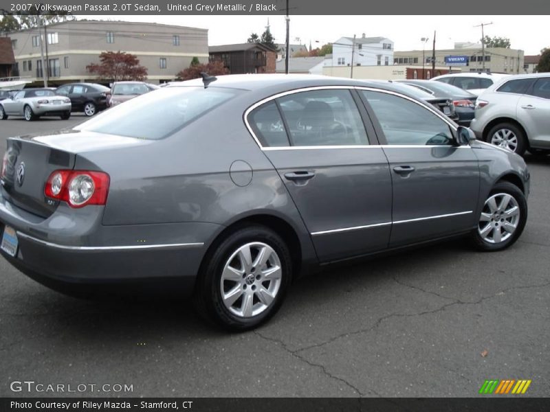 United Grey Metallic / Black 2007 Volkswagen Passat 2.0T Sedan