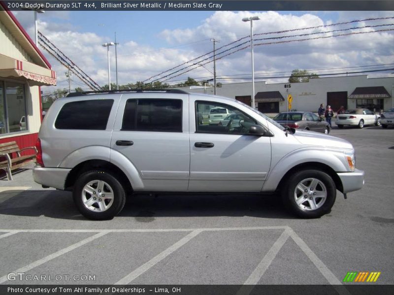 Brilliant Silver Metallic / Medium Slate Gray 2004 Dodge Durango SLT 4x4