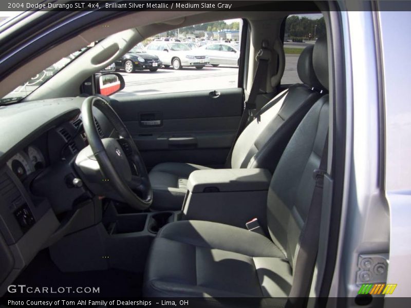 Brilliant Silver Metallic / Medium Slate Gray 2004 Dodge Durango SLT 4x4