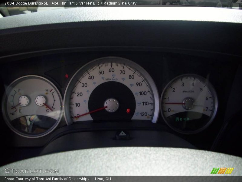 Brilliant Silver Metallic / Medium Slate Gray 2004 Dodge Durango SLT 4x4