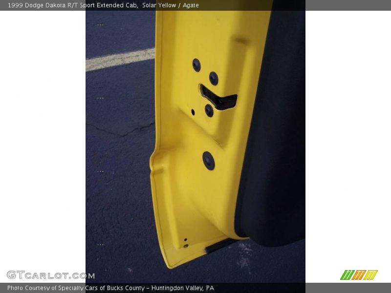 Solar Yellow / Agate 1999 Dodge Dakota R/T Sport Extended Cab
