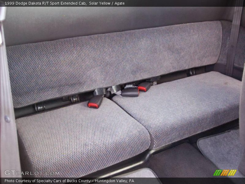 Solar Yellow / Agate 1999 Dodge Dakota R/T Sport Extended Cab