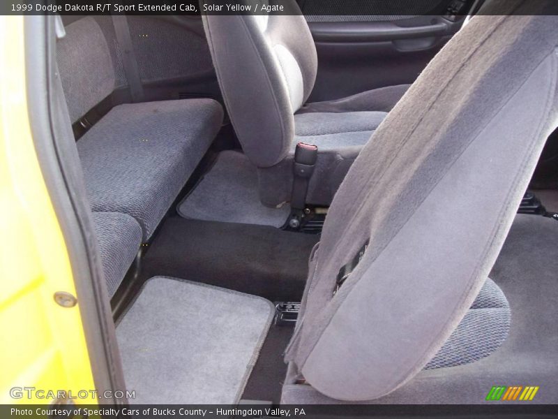 Solar Yellow / Agate 1999 Dodge Dakota R/T Sport Extended Cab