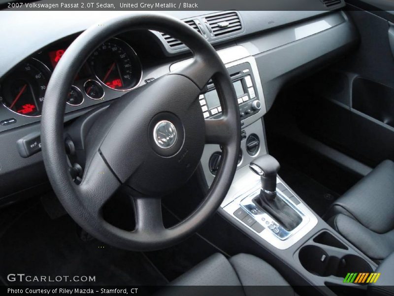 United Grey Metallic / Black 2007 Volkswagen Passat 2.0T Sedan