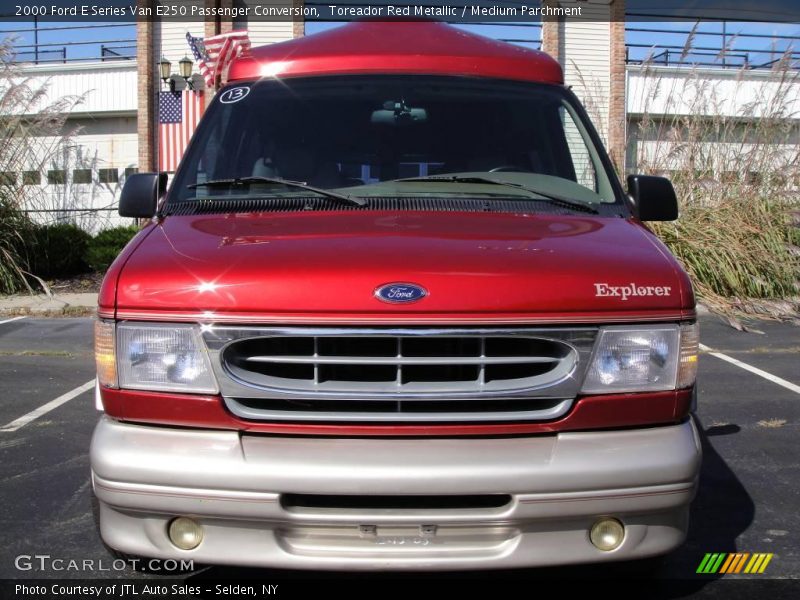 Toreador Red Metallic / Medium Parchment 2000 Ford E Series Van E250 Passenger Conversion