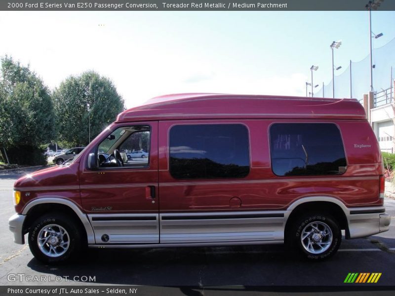 Toreador Red Metallic / Medium Parchment 2000 Ford E Series Van E250 Passenger Conversion