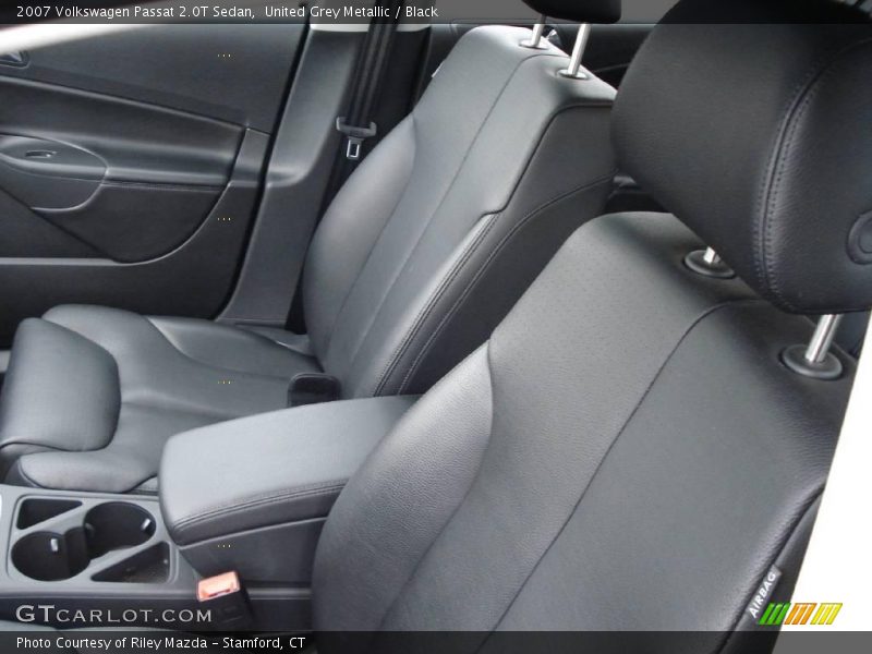 United Grey Metallic / Black 2007 Volkswagen Passat 2.0T Sedan