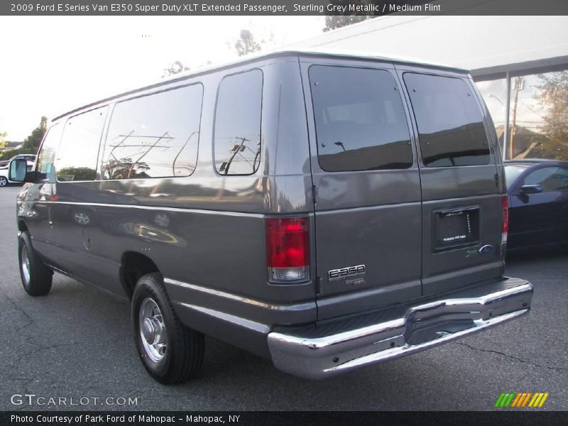 Sterling Grey Metallic / Medium Flint 2009 Ford E Series Van E350 Super Duty XLT Extended Passenger
