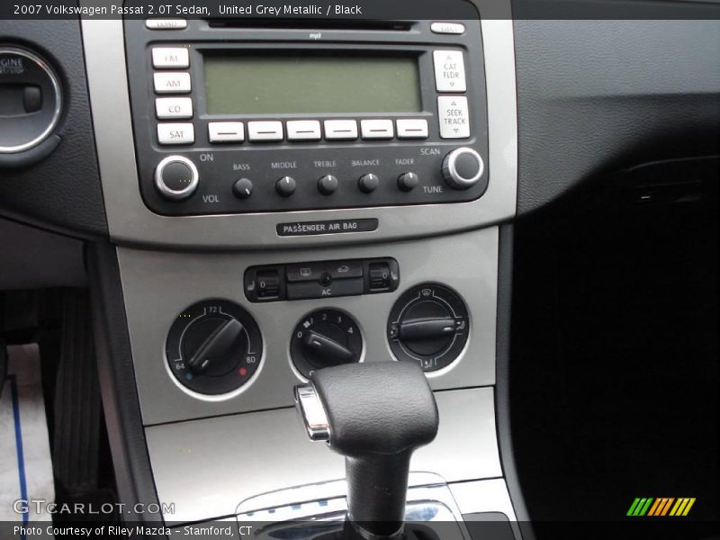 United Grey Metallic / Black 2007 Volkswagen Passat 2.0T Sedan