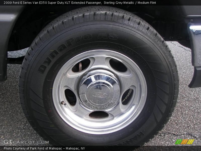 Sterling Grey Metallic / Medium Flint 2009 Ford E Series Van E350 Super Duty XLT Extended Passenger