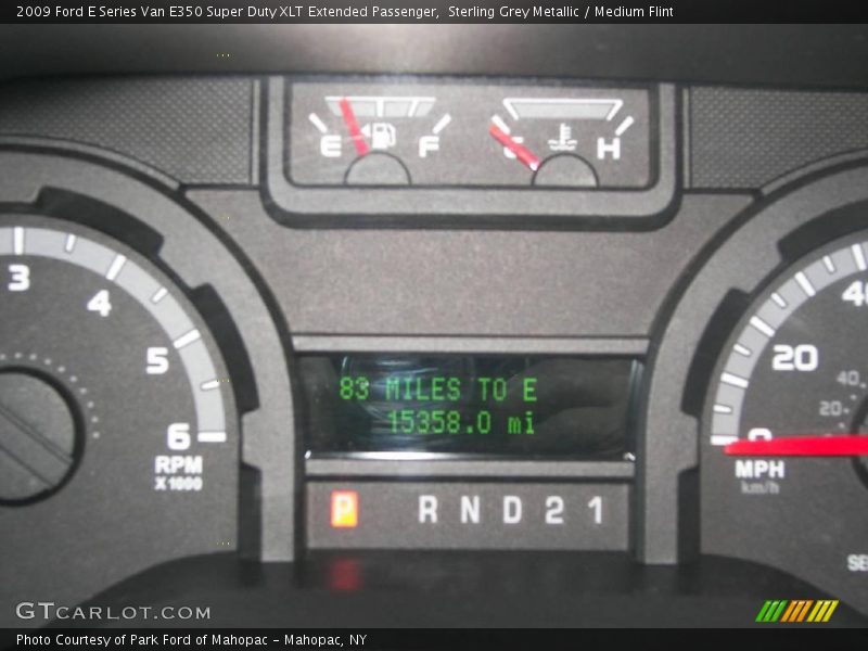 Sterling Grey Metallic / Medium Flint 2009 Ford E Series Van E350 Super Duty XLT Extended Passenger