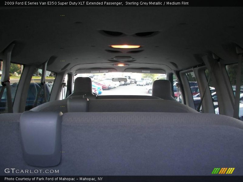 Sterling Grey Metallic / Medium Flint 2009 Ford E Series Van E350 Super Duty XLT Extended Passenger