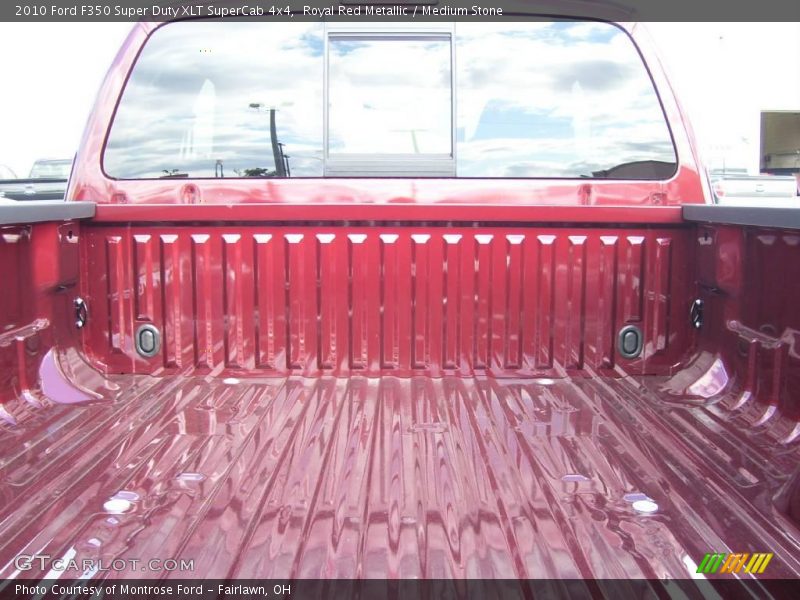 Royal Red Metallic / Medium Stone 2010 Ford F350 Super Duty XLT SuperCab 4x4