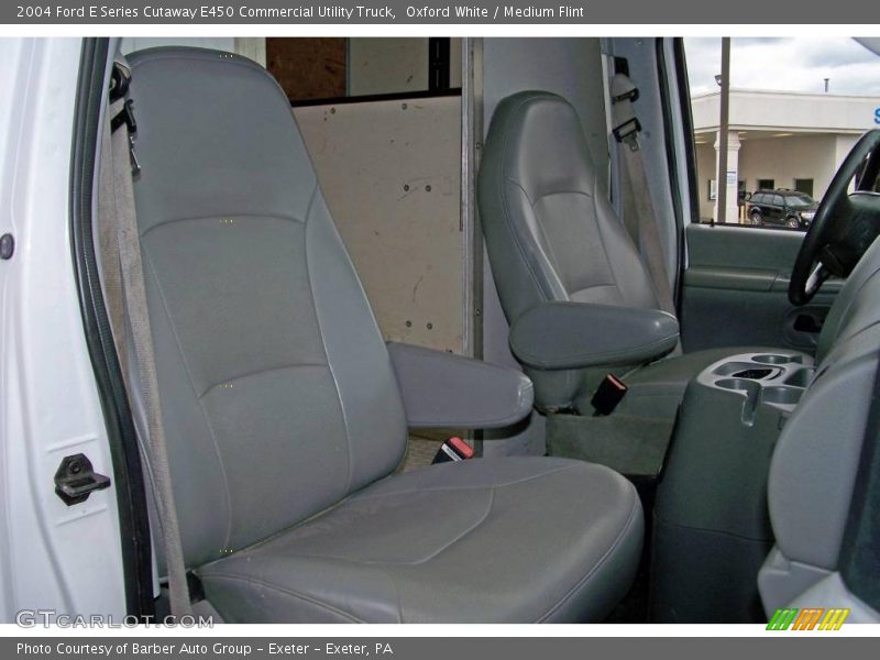 Oxford White / Medium Flint 2004 Ford E Series Cutaway E450 Commercial Utility Truck