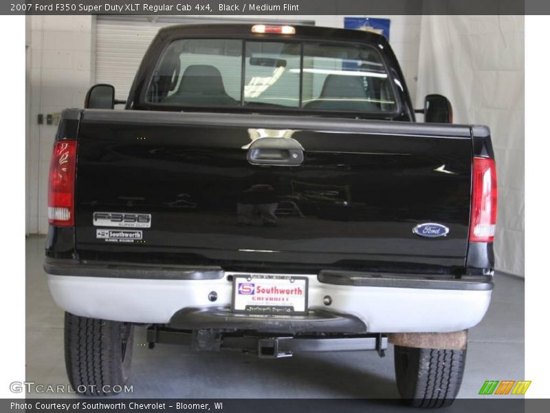 Black / Medium Flint 2007 Ford F350 Super Duty XLT Regular Cab 4x4