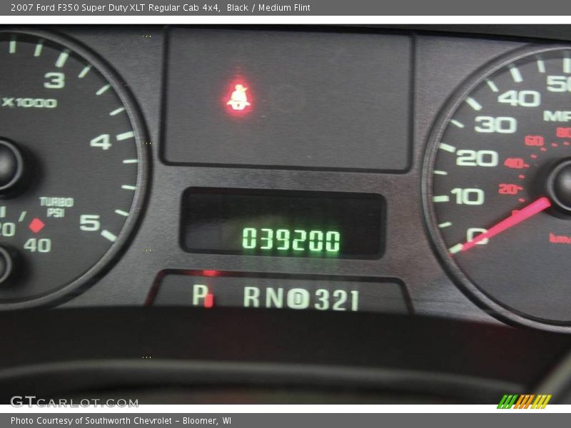 Black / Medium Flint 2007 Ford F350 Super Duty XLT Regular Cab 4x4