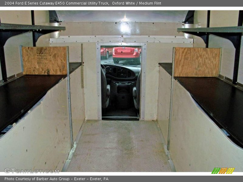 Oxford White / Medium Flint 2004 Ford E Series Cutaway E450 Commercial Utility Truck