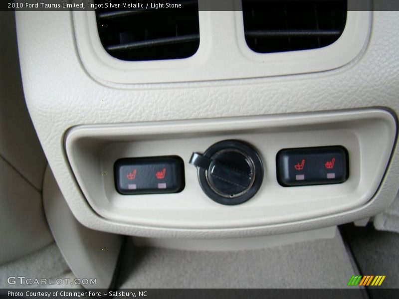 Ingot Silver Metallic / Light Stone 2010 Ford Taurus Limited
