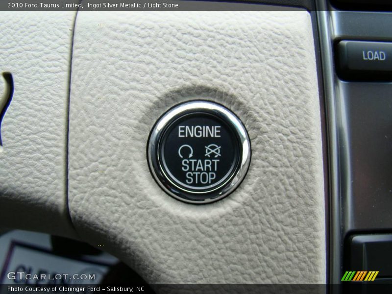 Ingot Silver Metallic / Light Stone 2010 Ford Taurus Limited