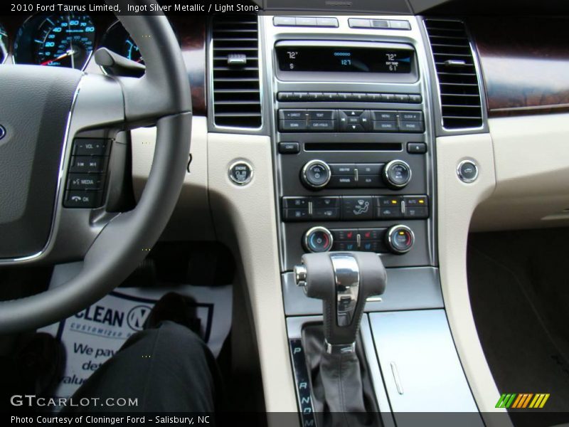 Ingot Silver Metallic / Light Stone 2010 Ford Taurus Limited