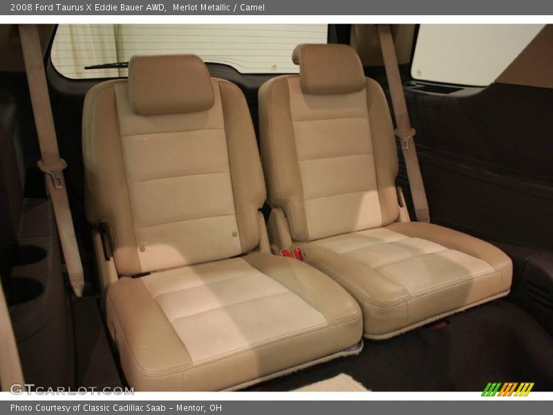 Merlot Metallic / Camel 2008 Ford Taurus X Eddie Bauer AWD