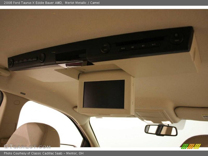 Merlot Metallic / Camel 2008 Ford Taurus X Eddie Bauer AWD