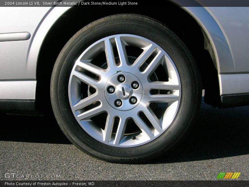 Silver Birch Metallic / Dark Stone/Medium Light Stone 2004 Lincoln LS V8