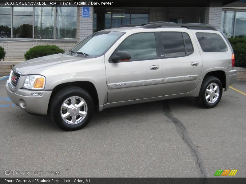 Pewter Metallic / Dark Pewter 2003 GMC Envoy XL SLT 4x4