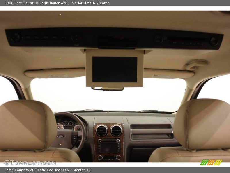 Merlot Metallic / Camel 2008 Ford Taurus X Eddie Bauer AWD