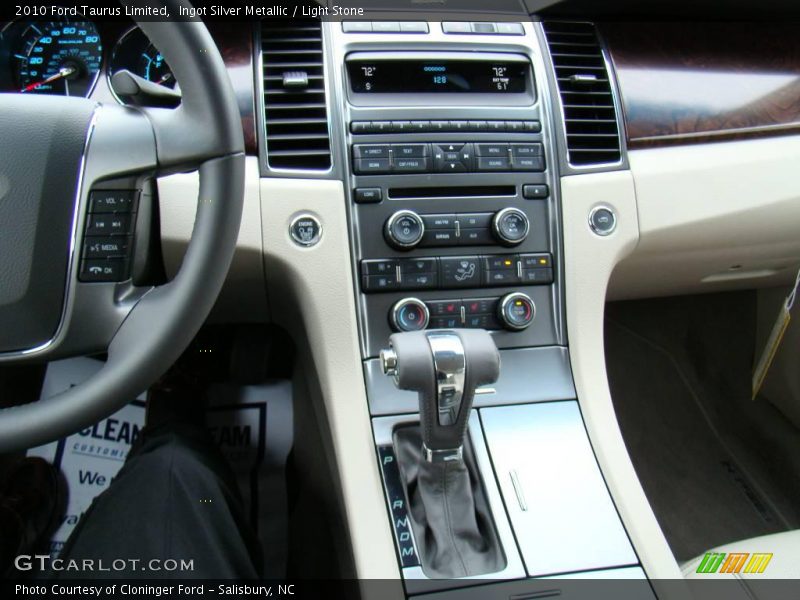 Ingot Silver Metallic / Light Stone 2010 Ford Taurus Limited