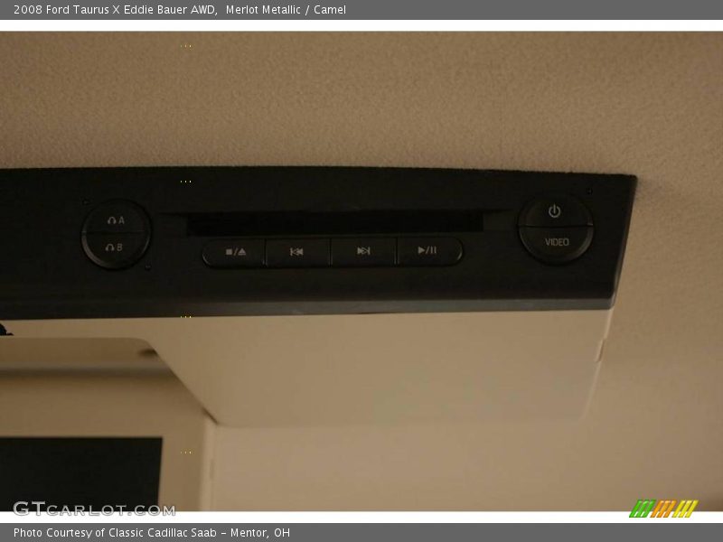 Merlot Metallic / Camel 2008 Ford Taurus X Eddie Bauer AWD