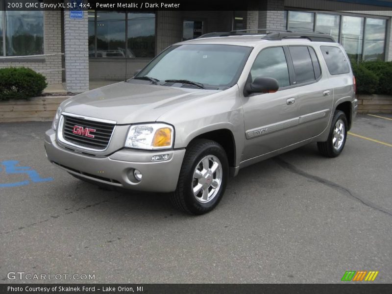 Pewter Metallic / Dark Pewter 2003 GMC Envoy XL SLT 4x4