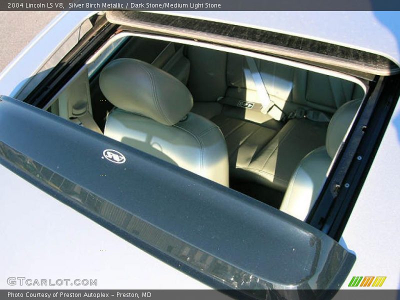 Silver Birch Metallic / Dark Stone/Medium Light Stone 2004 Lincoln LS V8