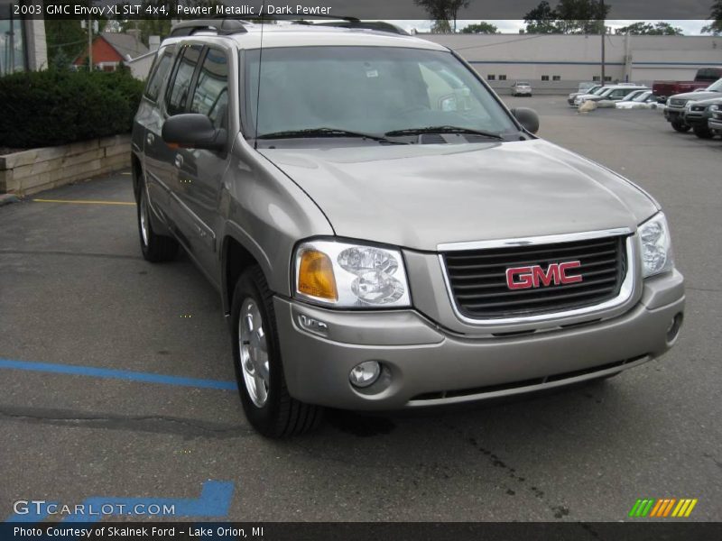 Pewter Metallic / Dark Pewter 2003 GMC Envoy XL SLT 4x4