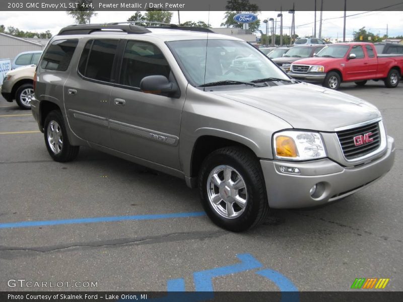 Pewter Metallic / Dark Pewter 2003 GMC Envoy XL SLT 4x4